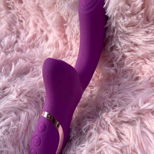 Vibrador con Estimulador de Clítoris – CAVIEL Store