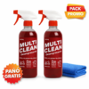 Pack Promoción: 2 Desengrasantes MULTI CLEAN 1lt + Paño Gratis